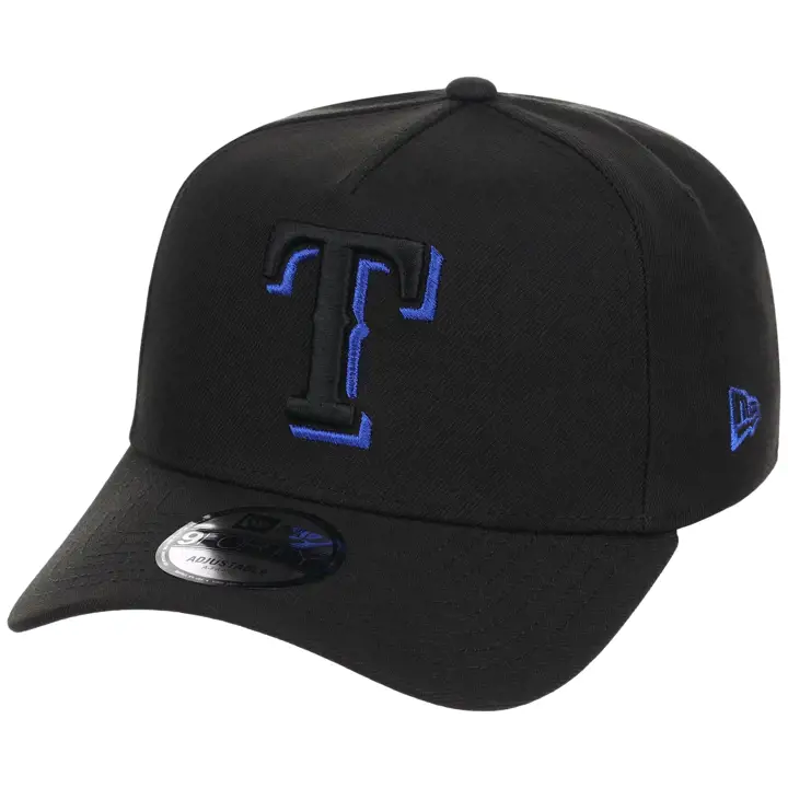 Texas Rangers MLB BLKROY 9FORTY AF 2.0 BLK/BLK/RBL