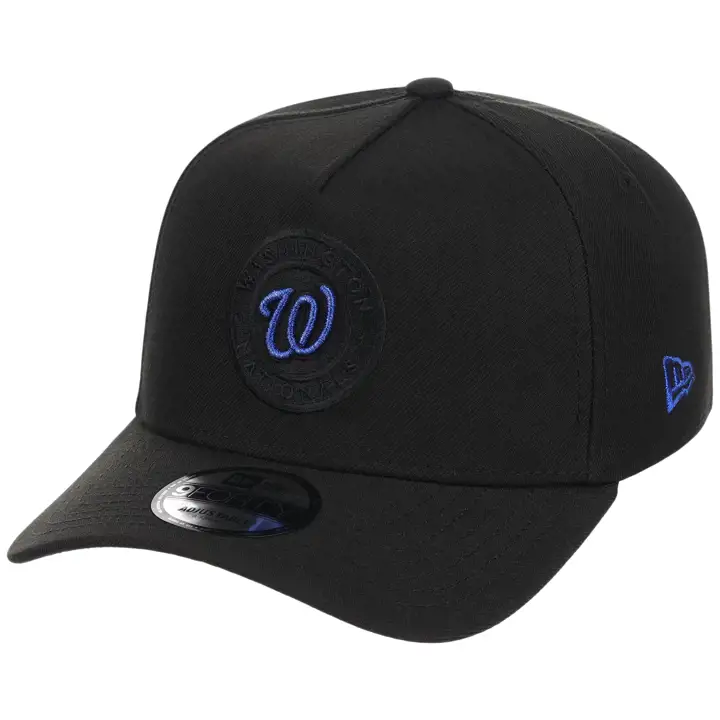 Washington Nationals MLB BLKROY 9FORTY AF 2.0 BLK/BLK/RBL