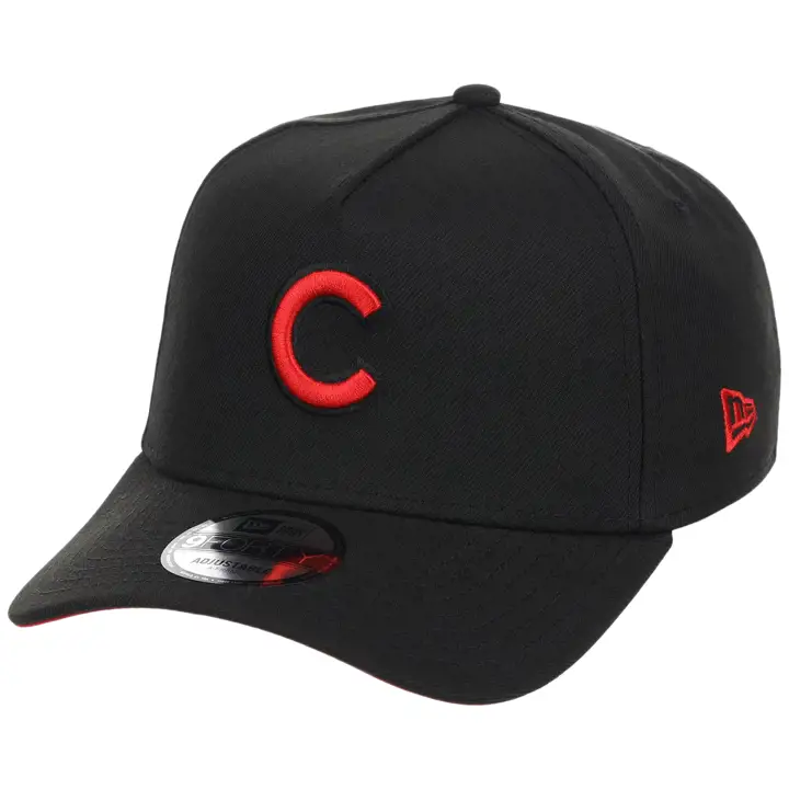 Chicago Cubs MLB NOIRROUGE 9FORTY AF 2.0 NOIR/NOIR/ROUGE