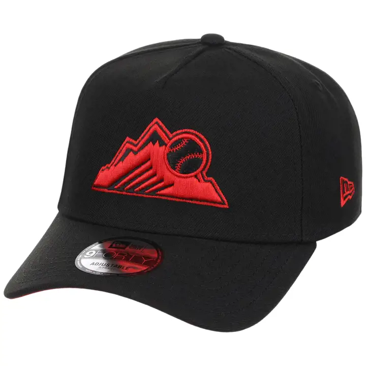 Colorado Rockies MLB BLKRED 9FORTY AF 2.0 NOI/NOI/ROU