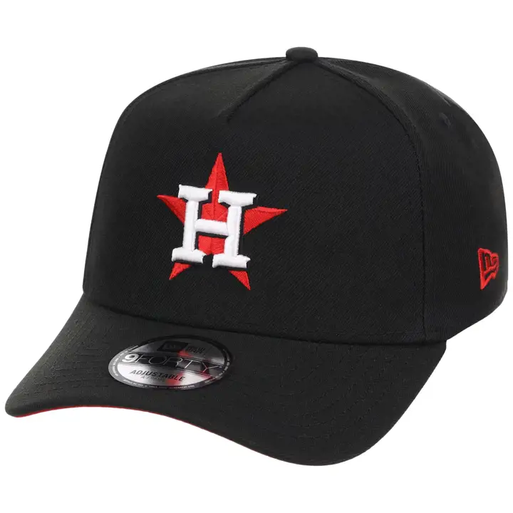 Houston Astros MLB BLKRED 9FORTY AF 2.0 BLK/BLK/RED