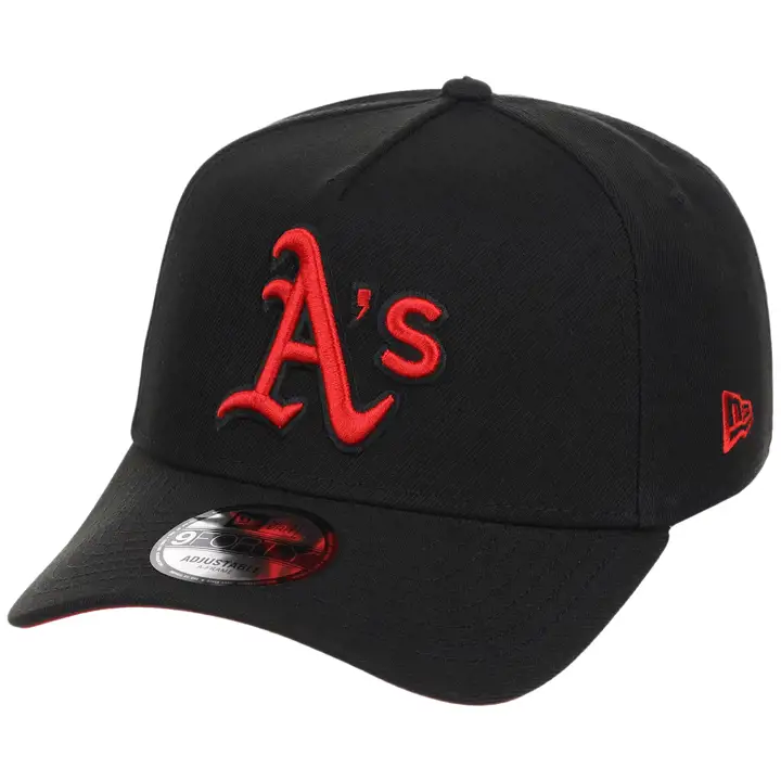 Oakland Athletics MLB BLKRED 9FORTY AF 2.0 BLK/BLK/RED