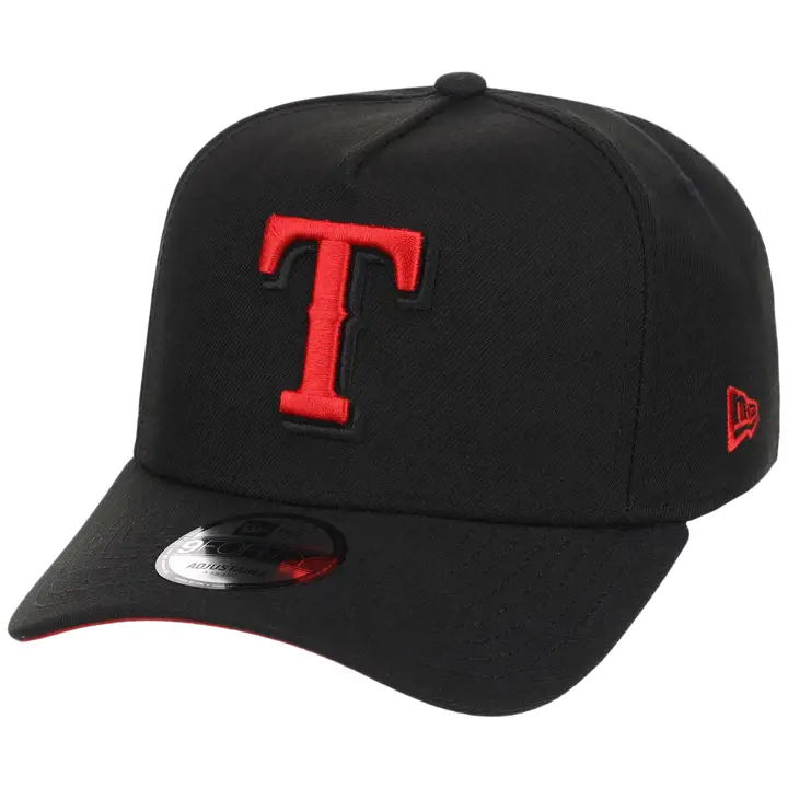 Texas Rangers MLB BLKRED 9FORTY AF 2.0 BLK/BLK/RED