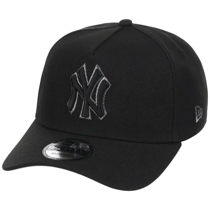 New York Yankees MLB BLKPEWT 9FORTY AF 2.0 BLK/BLK/GRY
