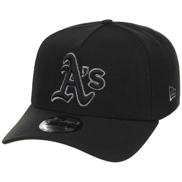 Oakland Athletics MLB BLKPEWT 9FORTY AF 2.0 BLK/BLK/GRY