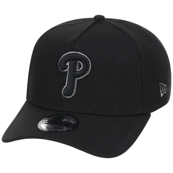 Philadelphia Phillies MLB BLKPEWT 9FORTY AF 2.0 BLK/BLK/GRY
