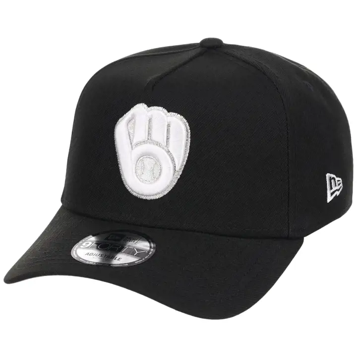 Milwaukee Brewers MLB NOIRBLANC 9FORTY AF 2.0 NOIR/NOIR/GRIS