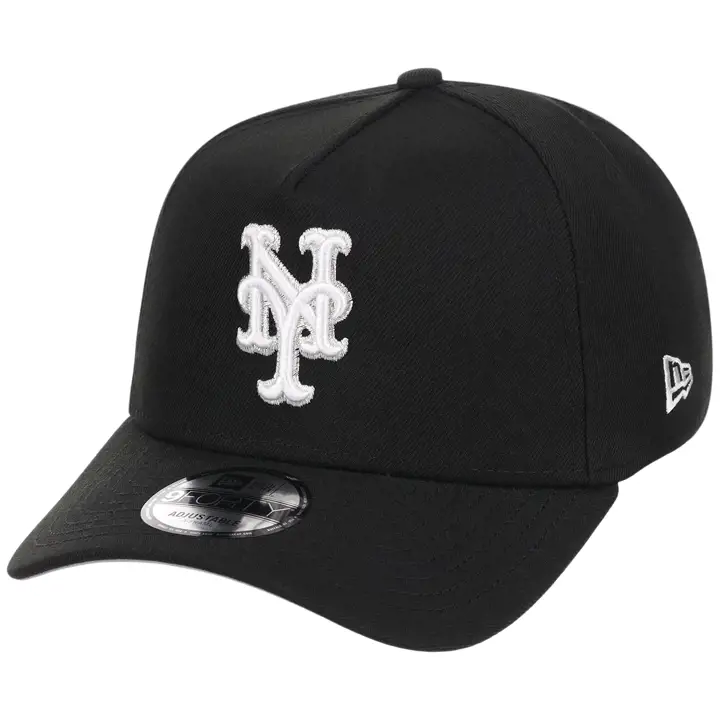 New York Mets MLB NOIRBLANC 9FORTY AF 2.0 NOI/NOI/GRI