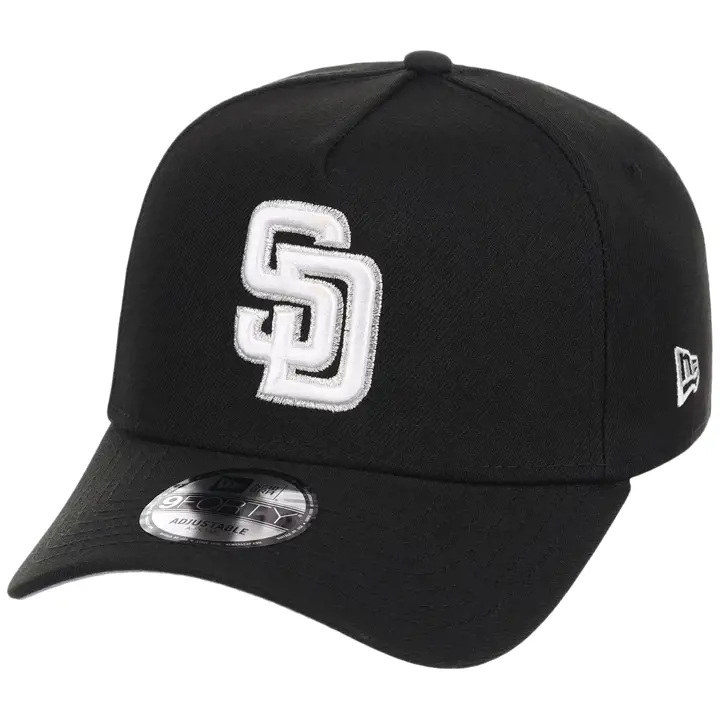 San Diego Padres MLB BLKWHI 9FORTY AF 2.0 BLK/BLK/GRY