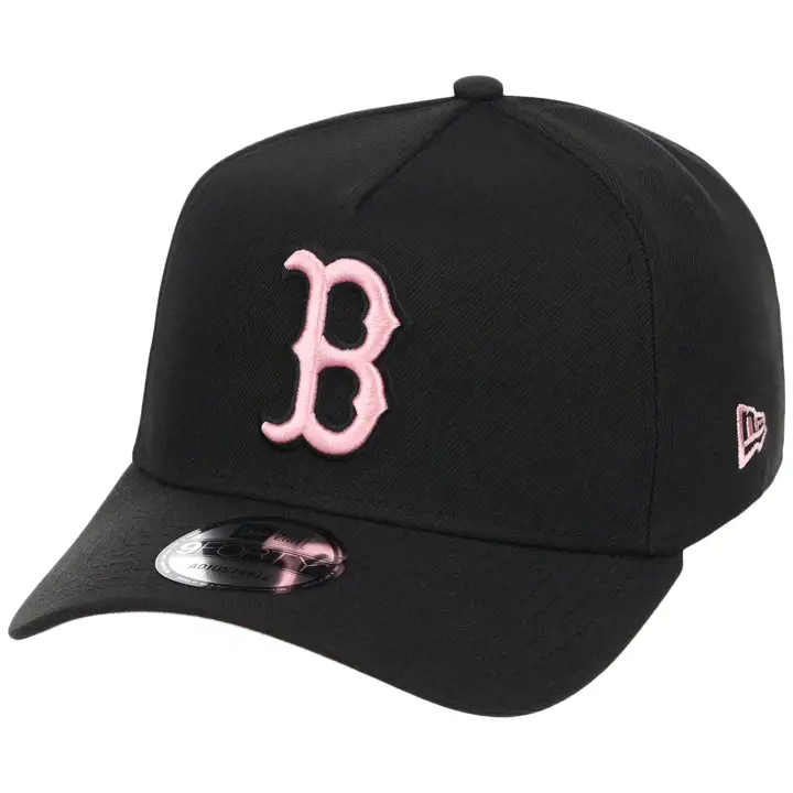 Boston Red Sox MLB BLKPNK 9FORTY AF 2.0 BLK/BLK/PNK