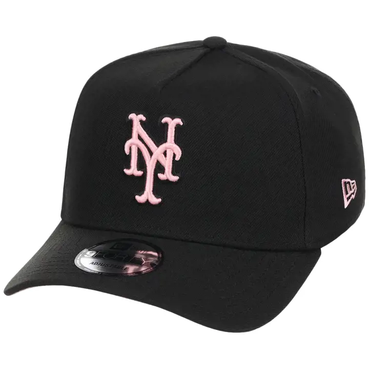New York Mets MLB BLKPNK 9FORTY AF 2.0 BLK/BLK/PNK