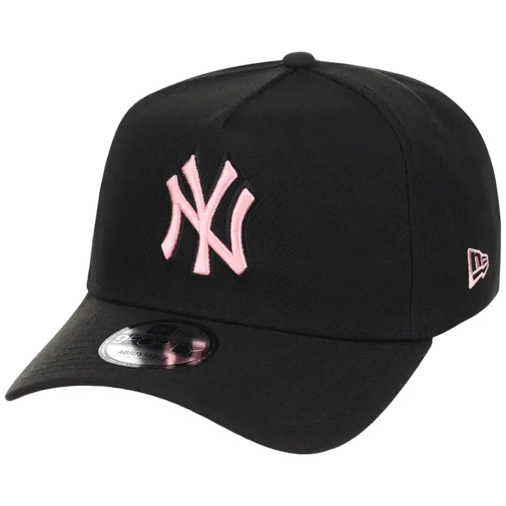 New York Yankees MLB BLKPNK 9FORTY AF 2.0 BLK/BLK/PNK