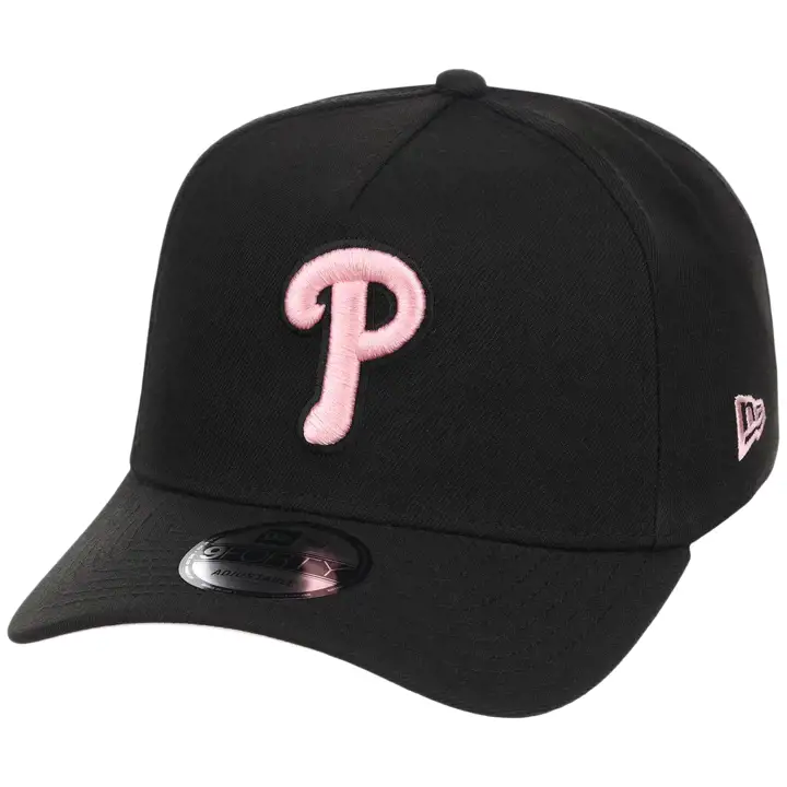 Philadelphia Phillies MLB BLKPNK 9FORTY AF 2.0 BLK/BLK/PNK
