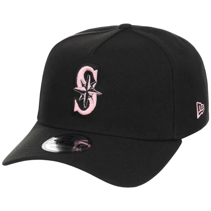 Seattle Mariners MLB BLKPNK 9FORTY AF 2.0 BLK/BLK/PNK