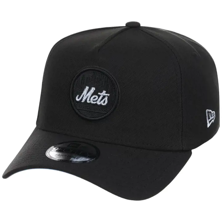 New York Mets MLB BLKSKY 9FORTY AF 2.0 BLK/BLK/SKBL