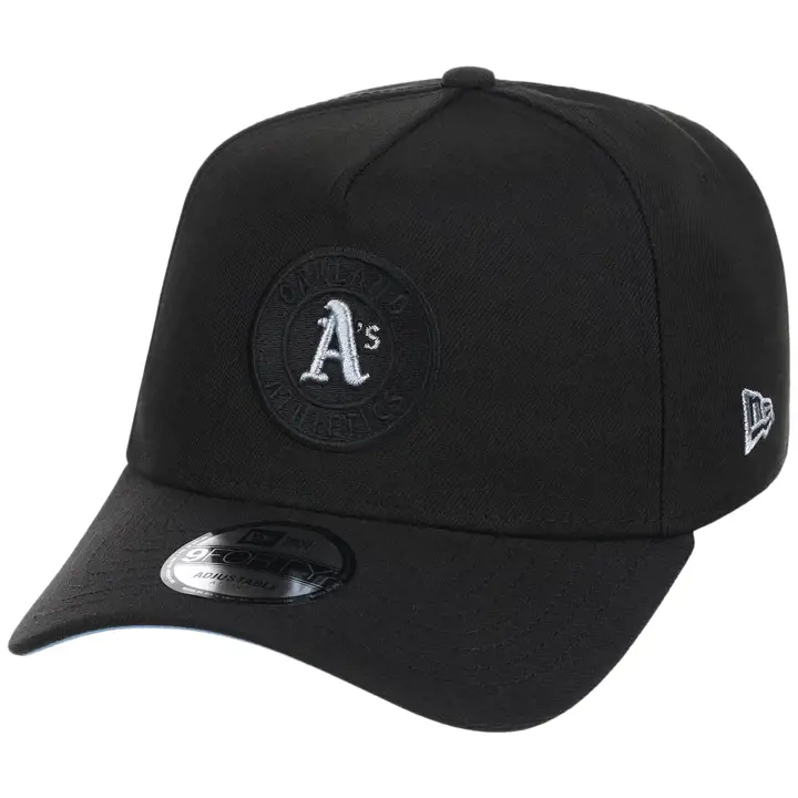 Oakland Athletics MLB BLKSKY 9FORTY AF 2.0 BLK/BLK/SKBL