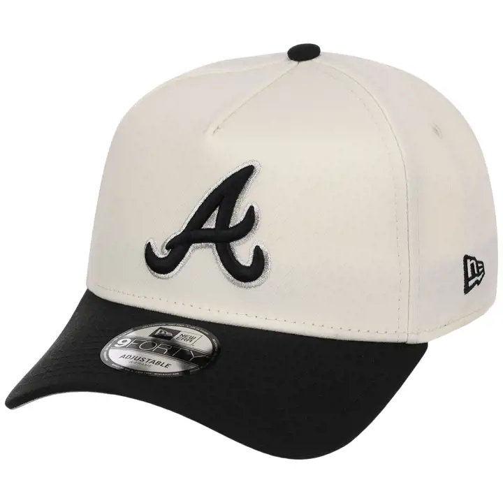 Atlanta Braves MLB CHRBLK 9FORTY AF 2.0 CHROME/BLK/GRY