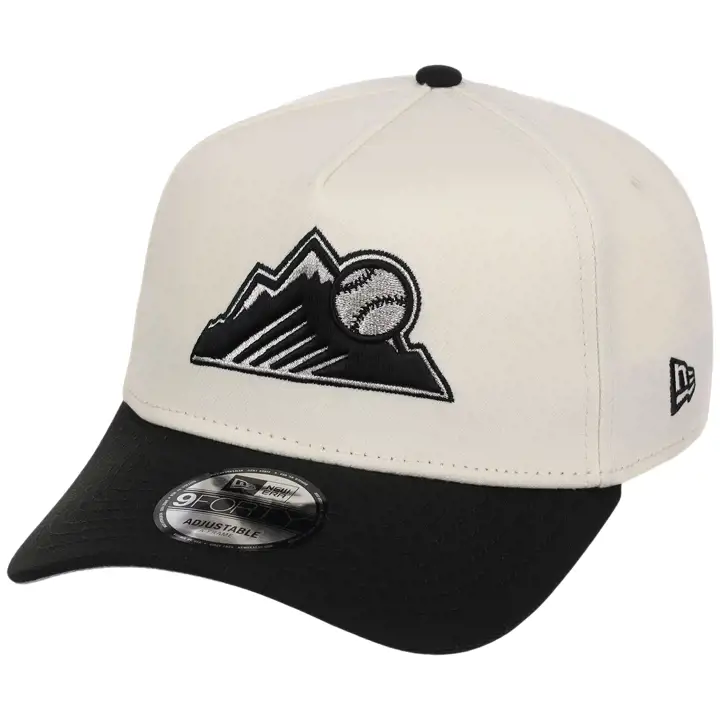 Colorado Rockies MLB CHRBLK 9FORTY AF 2.0 CHROME/BLK/GRY