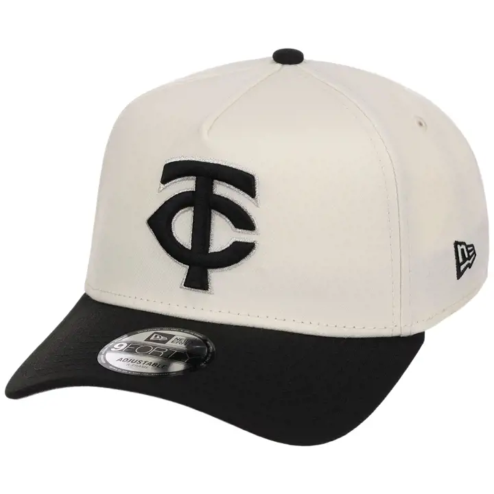 Minnesota Twins MLB CHRBLK 9FORTY AF 2.0 CHROME/BLK/GRY