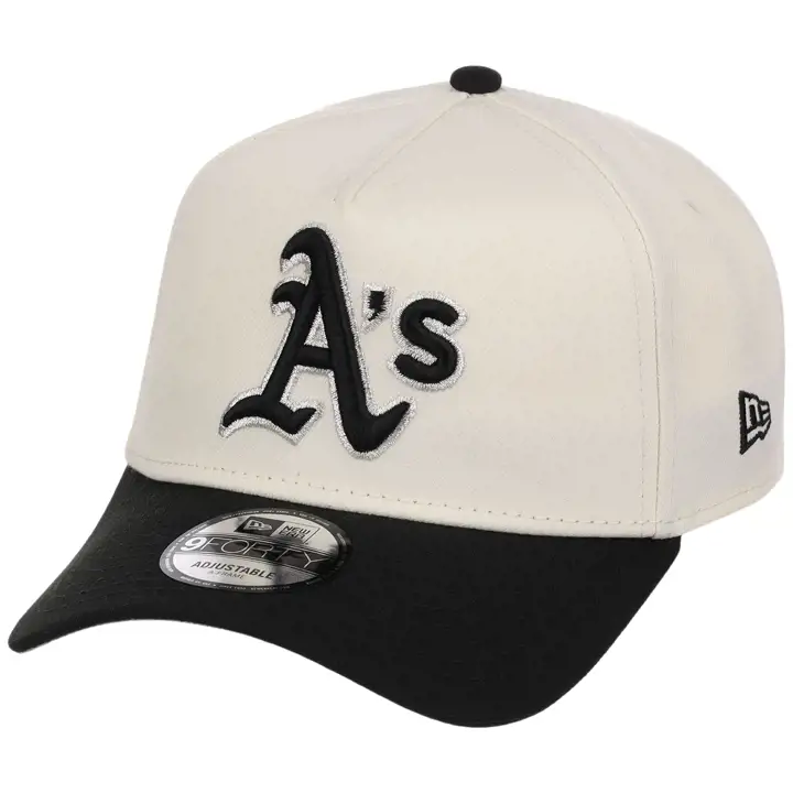 Oakland Athletics MLB CHRBLK 9FORTY AF 2.0 CHROME/BLK/GRY