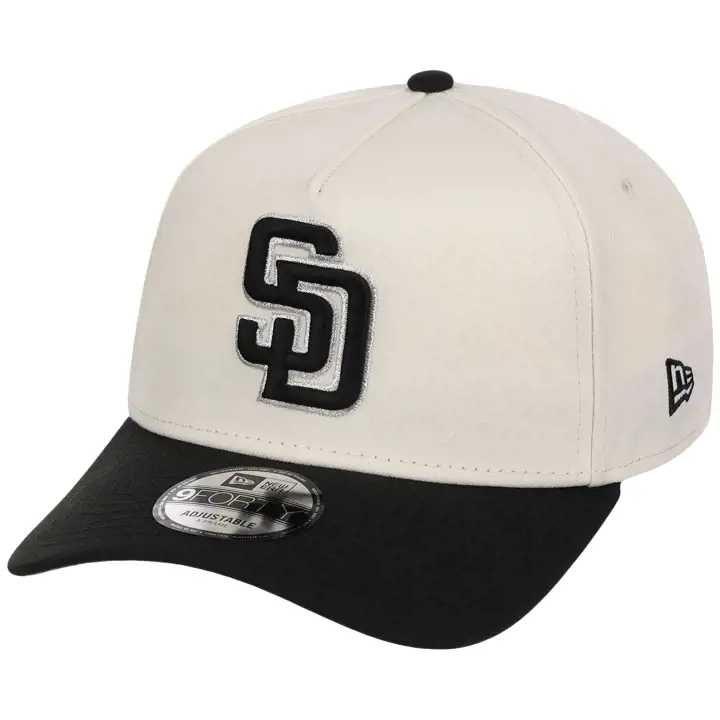 San Diego Padres MLB CHRBLK 9FORTY AF 2.0 CHROME/BLK/GRY