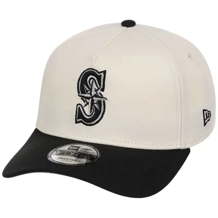 Seattle Mariners MLB CHRBLK 9FORTY AF 2.0 CHROME/BLK/GRY