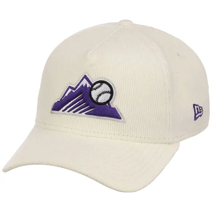 Colorado Rockies MLB CHR CORD 9FORTY AF 2.0 CHROME/CHROME/GR
