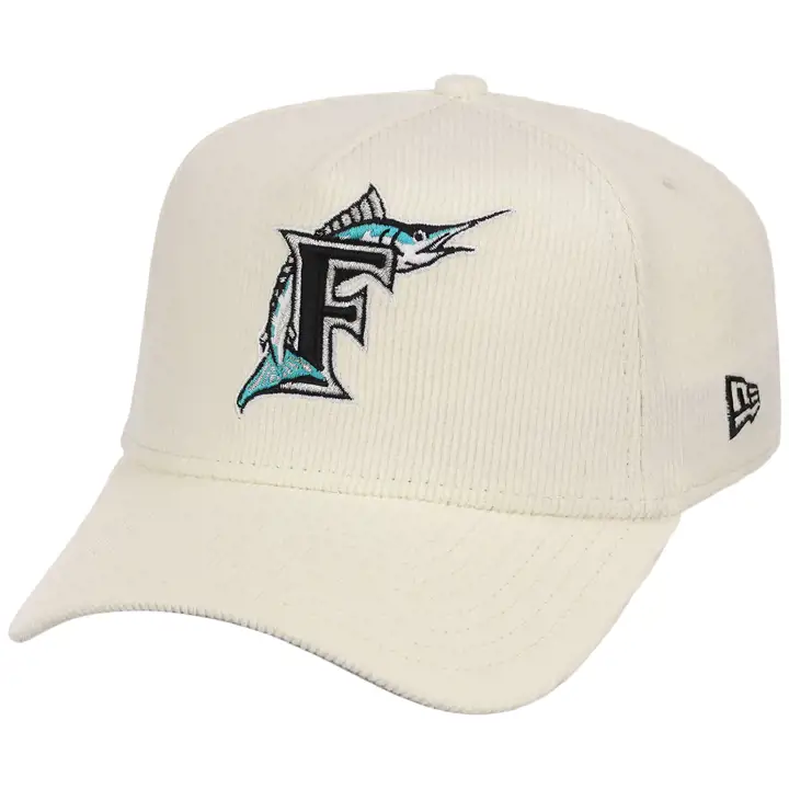 Miami Marlins MLB CHR CORD 9FORTY AF 2.0 CHROME/CHROME/GRIS