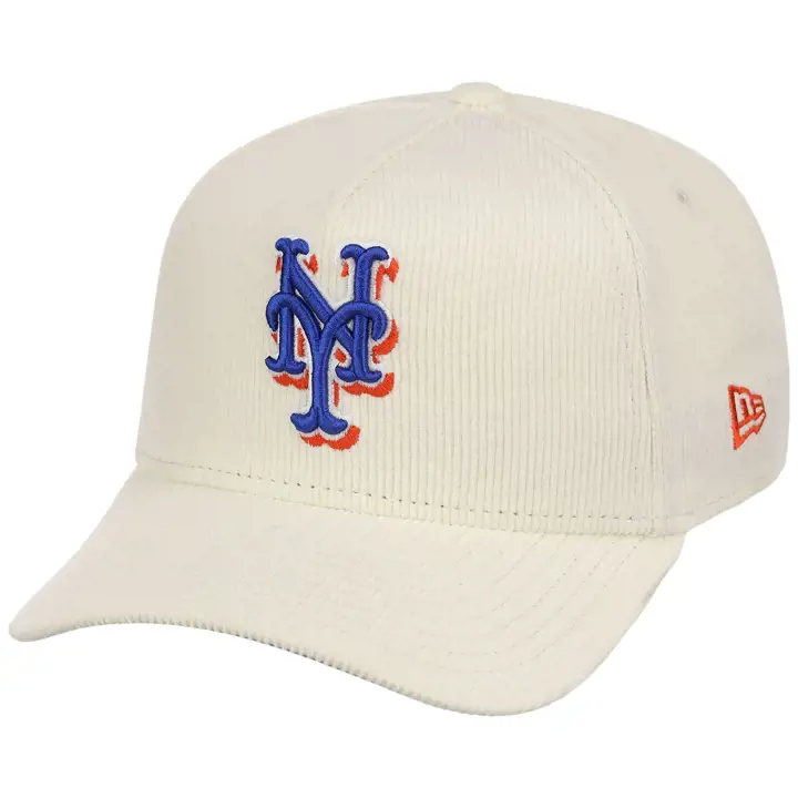 New York Mets MLB CHR CORD 9FORTY AF 2.0 CHROME/CHROME/GRY