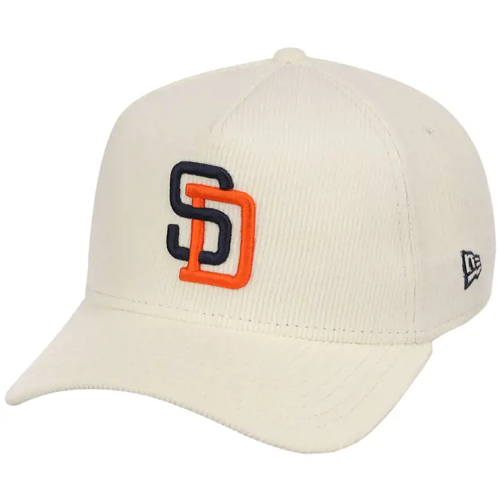 San Diego Padres MLB CHR CORD 9FORTY AF 2.0 CHROME/CHROME/GR