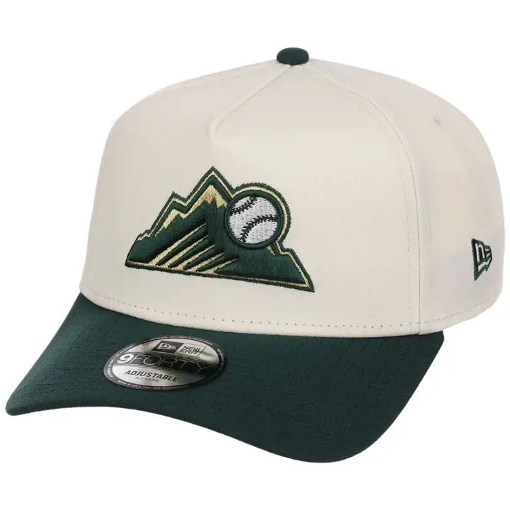 Casquette 9FORTY AF 2.0 MLB des Colorado Rockies CHROME/DKGRN/GRY