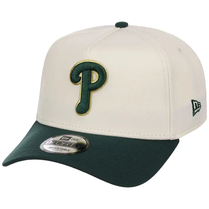 Philadelphia Phillies MLB CHRDKG 9FORTY AF 2.0 CHROME/DKGRN/