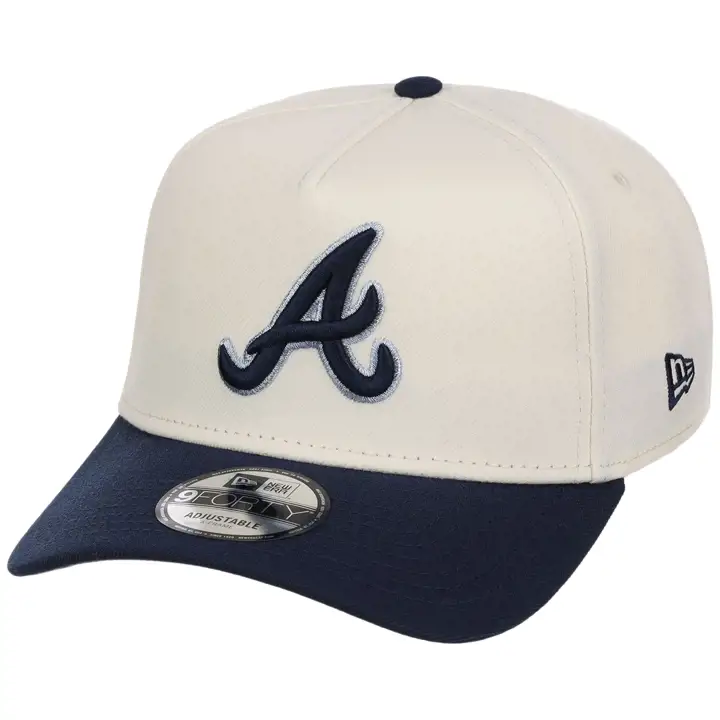 Atlanta Braves MLB CHRNVY 9FORTY AF 2.0 CHROME/GRY/GRY