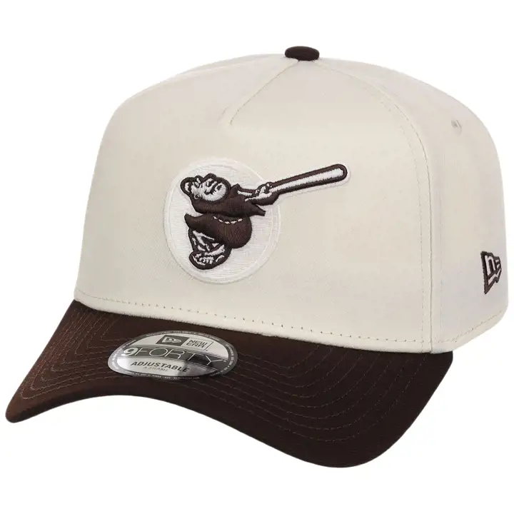 Casquette MLB 9FORTY AF 2.0 San Diego Padres CHROTC POP CHROME/MARRON/GRIS