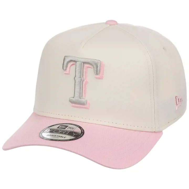 Texas Rangers MLB CHRPNK 9FORTY AF 2.0 CHROME/PNK/GRY