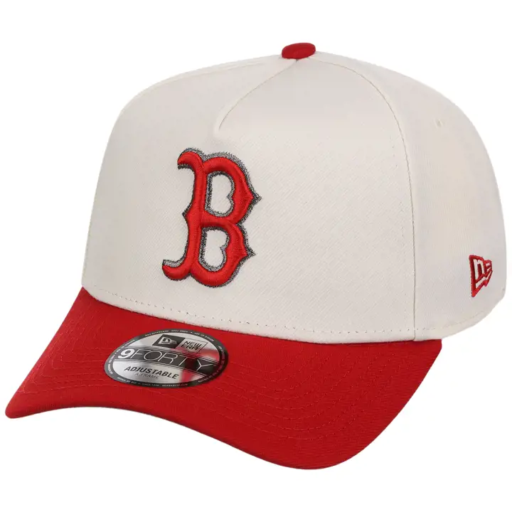 Boston Red Sox MLB CHRRED 9FORTY AF 2.0 CHROME/ROUGE/GRIS