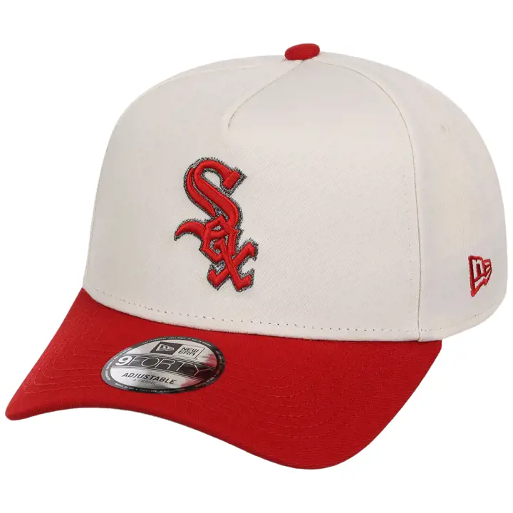 Chicago White Sox MLB CHRRED 9FORTY AF 2.0 CHROME/ROUGE/GRIS