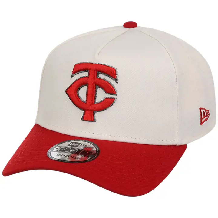 Casquette 9FORTY réglable MLB Minnesota Twins CHRRED 2.0 CHROME/RED/GRY