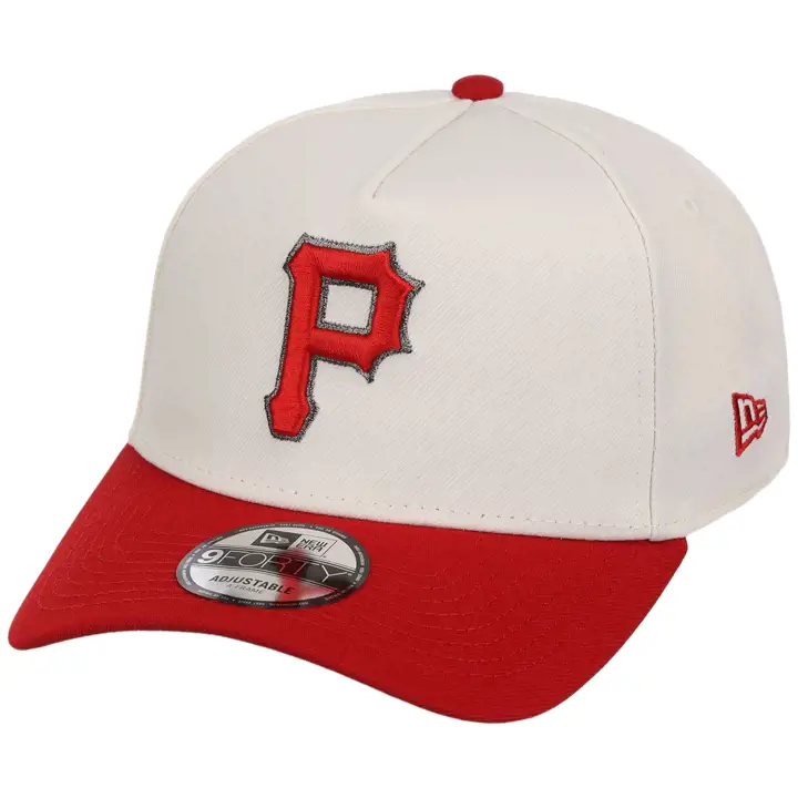 Pittsburgh Pirates MLB CHRRED 9FORTY AF 2.0 CHROME/ROUGE/GRIS