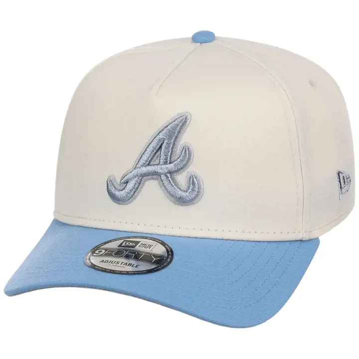 Atlanta Braves MLB CHRSKY 9FORTY AF 2.0 CHROME/SKBL/GRY