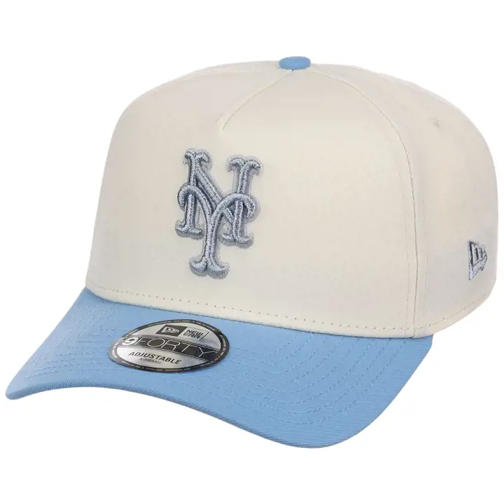 New York Mets MLB CHRSKY 9FORTY AF 2.0 CHROME/SKBL/GRY