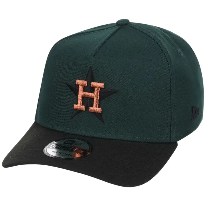 Houston Astros MLB DKGBLK 9FORTY AF 2.0 DKGRN/BLK/GRY