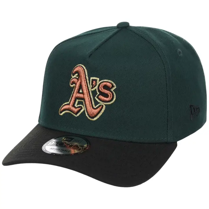 Oakland Athletics MLB DKGBLK 9FORTY AF 2.0 DKGRN/BLK/GRY