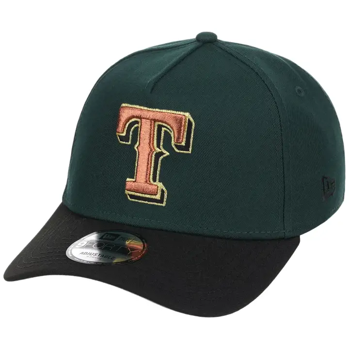 Texas Rangers MLB DKGBLK 9FORTY AF 2.0 DKGRN/BLK/GRY