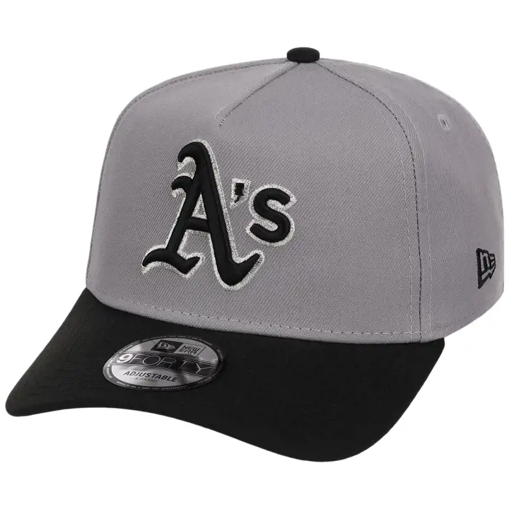 Oakland Athletics MLB GRYBLK 9FORTY AF 2.0 GRIS/NOIR/GRIS