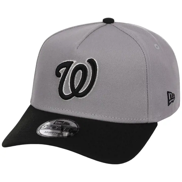 Washington Nationals MLB GRYBLK 9FORTY AF 2.0 GRY/BLK/GRY