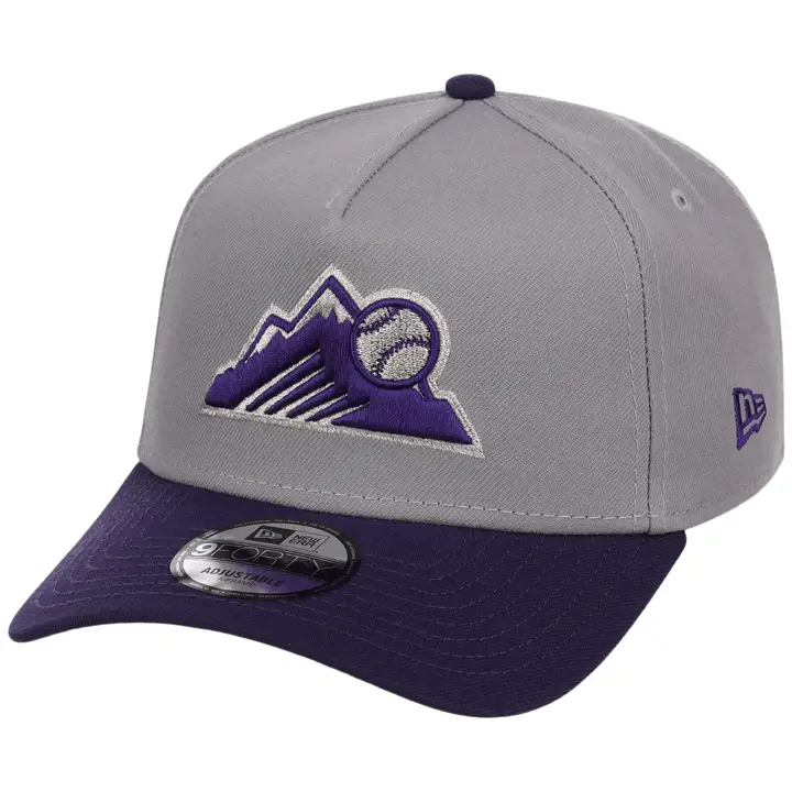 Colorado Rockies MLB GRYOTC 9FORTY AF 2.0 GRIS/VIOLET/GRIS