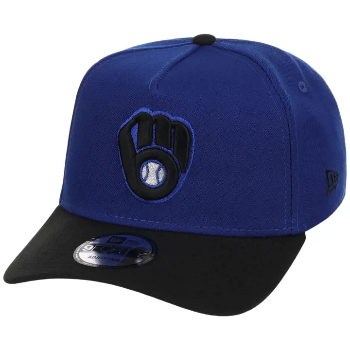 Milwaukee Brewers MLB ROYBLK 9FORTY AF 2.0 RBL/BLK/GRY
