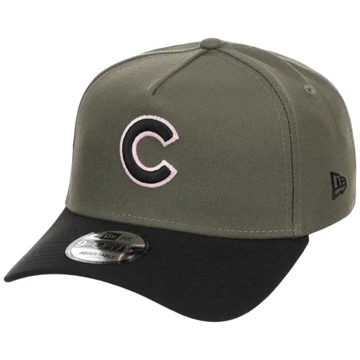 Chicago Cubs MLB OLVBLKPNK 9FORTY AF 2.0 OLV/BLK/PNK