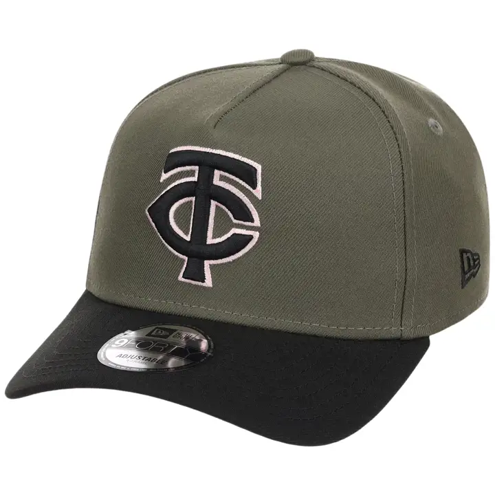 Minnesota Twins MLB OLVBLKPNK 9FORTY AF 2.0 OLV/BLK/PNK